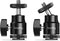 SmallRig 1/4" Camera Hot Shoe Mount, Ballhead Tripod with Additional 1/4" Screw, 2pcs Pack - 2059...