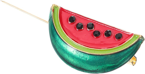 VALICLUD 10pcs Stylish Watermelon Pin Retro Watermelon Jewelry Alloy Watermelon Pin Brooch Fashion Watermelon Shaped Brooch...