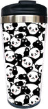 Waldeal Cute Panda Travel Coffee Mug with Flip Lid, Animal Stainless Steel Water Bottle Tumbler Cup 15 OZ for Men Women Kids...