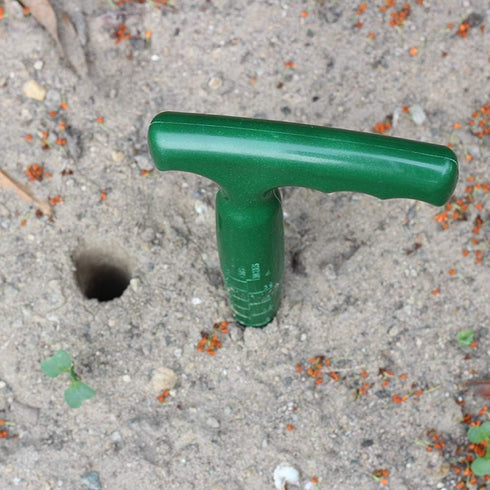 2pcs Plastic Handheld Transplanting Widger Planting Tools Sow Dibbler Soil Digger Hole Punch Garden Supplies Sowing Seeds Transplanting Vegetable ...