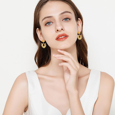 1 Box 40Pcs Clip Earring Converters Brass Clip on Earrings & 40Pcs Ear Pads Gold Non-Pierced Earrings Components with Loop Clips Earring Findings ...