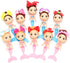 10 Pcs Mermaid Figurines, Mermaid Doll Cake Toppers, Mermaid Figure Collection Playset, Ocean Princess Toy, Birthday Cake Decoration...