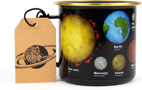 Gift Republic Space Astronomia Enamel Mug...
