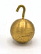 EISCO Brass Pendulum Bob with Hook, 1in Diameter...