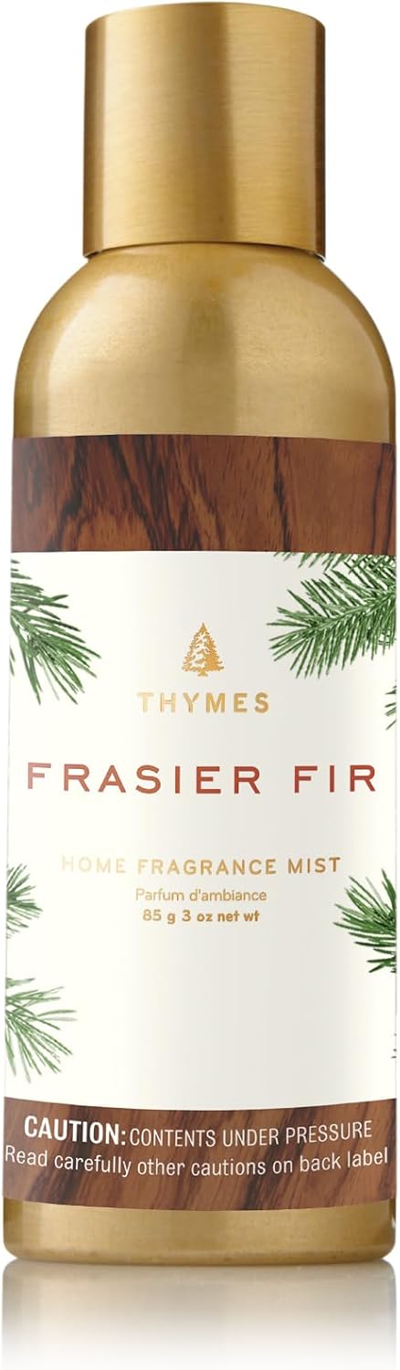 Thymes Home Fragrance Mist – Room Air Fresheners for Home Long Lasting – Air Freshener Spray – Pine Room Spray with Notes of Crisp Siberian Fir Ne...