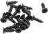 Antrader Cabinet Hardware Handle Pull-Black, 1-3/4" (45mm) Hole Centers, 6 Pack...