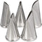 BeeSpring Rose Petal Nozzles,DIY Stainless Steel Icing Piping Nozzle,Cake Decoration Icing Tips Ideal Pastry DIY Tools Kit for Cupcakes and Backin...