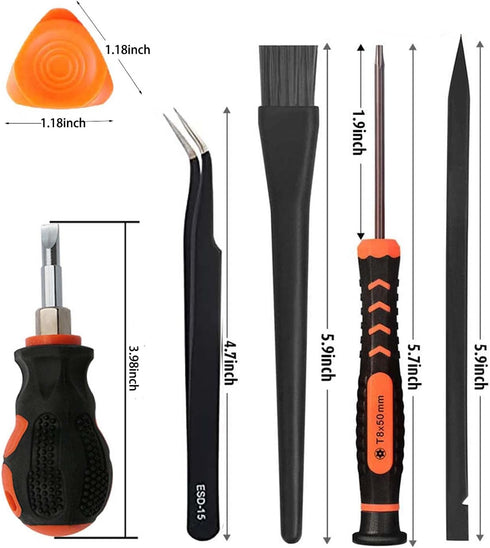 Cleaning Repair Tool kit for PS5 PS4 PS3,UYXiNONE T6 T8 With crossed screwdriver 2.0/4.0 for xbox one/series X,and also for sony Playstation 4 Mai...