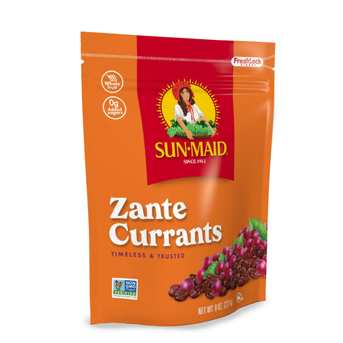 Sun-Maid California Zante Currants Snack | 8 Ounce Bags | Pack of 1 | Whole Natural Dried Fruit | No Artificial Flavors | Non-GMO | Vegan And Vege...