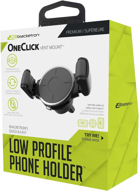 Bracketron OneClick Clamp Mount - Vent Phone Mount...