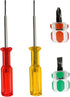 4Pcs Hex Socket Screwdriver H1.5 H1.6 and Mini Portable Screwdriver Flathead Cross Head Screwdrivers for Industrial Overlock Sewing Machine Repair...