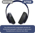 Earpads Cushions Replacement for Beats Studio 2 & Studio 3 Wired & Wireless On-Ear Headphones, Improved Comfort, Black......