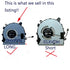 CPU Cooling Fan for Dell Inspiron 13 7391 2-in1 I7391-7520BLK I7391-5537SLV Series Laptop Cooler 0HYPYN...