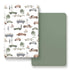 GRSSDER Pack n Play Sheets FItted 2 Pack, Stretchy Ultra Soft Jersey Knit Pack and Play Sheets, Universal Fitted Portable/Mini Crib Mattresses Snu...