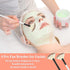 4 Pcs Facial Brushes Fan Mask Brushes, Soft Facial Applicator Brushes Tools for Peel Glycolic Mask Makeup...