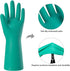 Bamllum 2 Pairs Reusable Kitchen Gloves for Washing Dishes - Nitrile Rubber Dishwashing Gloves, Reusable Household Cleaning Gloves, Flexible Durab...