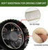 Fuzzy Steering Wheel Cover, Universal 15'' Steering Wheel Protector with Soft Plush, Anti-Slip Car Wheel Covers for Warm Winter, Car Interior Acce...