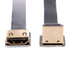 JSER CYFPV Down Angled 90 Degree HDMI Male to Female FPC Flat Cable for HDTV Multicopter Aerial Photography (0.2m)...