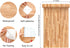Jeweluck Wood Contact Paper Peel and Stick Wallpaper 17.7inch × 118.1inch Faux Wood Peel and Stick Countertops Self Adhesive Contact Paper Waterpr...