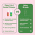 Fizzy 3-in-1 Foam Cleaner for Aligner, Retainer, Denture, Night Guard, MouthGuard, Invisalign | Free of Alcohol, SLS, Fluoride | Xylitol Mouthwash...
