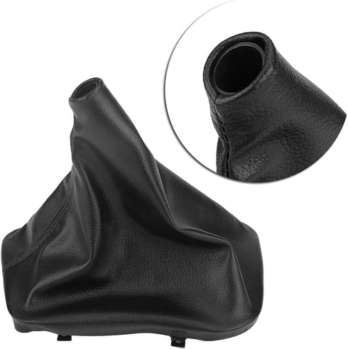 KIMISS 4 Speed Gear Stick Shift Knob + Gaiter Boot Cover for Benz W123 W140 W20...