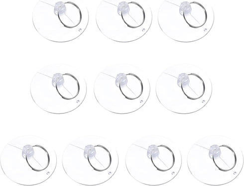 MECCANIXITY 10pcs Screen Suction Cup Phone Pry Repair Opening Tool for Laptop Computer Tablet LCD Screen Remover (Clear, 50mm)...