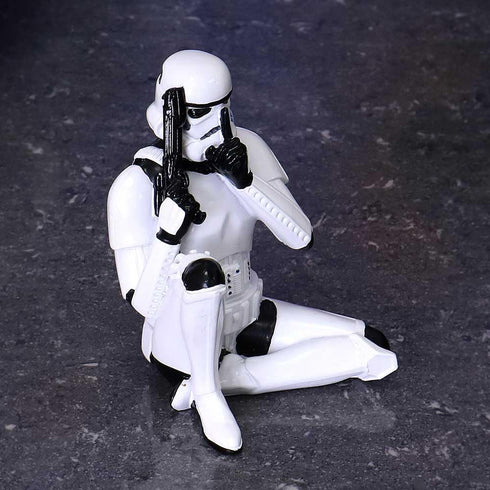 Nemesis Now B4894P9 Original Stormtrooper Three Wise Sci-Fi Speak No Evil, Multicolour, 10cm...