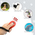 yuntop 4 Pieces Pet Training Clicker with Wrist Strap and Dog Training Treat Pouch Pet Training Clicker for Training Puppy Cats Birds Dog Clicker ...