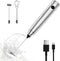 Milk Frother Rechargeable Handheld Electric Whisk Coffee Frother Mixer with 3 Stainless whisks 3 Speed Adjustable Foam Maker Blender for Coffee Ma...