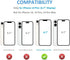 Compatible with iPhone 14 Plus Wallet Case with Card Holder, PU Leather Kickstand Card Slots Case, Double Magnetic Clasp and Durable Shockproof Co...