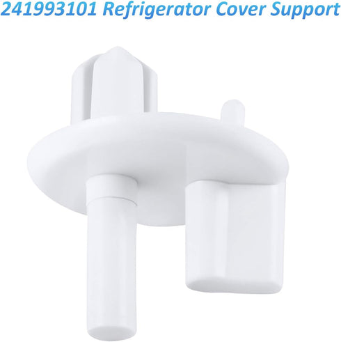 2 Pieces 241993101 Support Cover Crisper Cover Support Refrigerator Shelf Support Replace 1513081 240350802 AH2358879 AP4393090 EA2358879 PS2358879