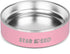 24oz Stainless Steel Dog Bowls with Rubber Bottom Non-Slip Double Wall Metal Outdoor Dog Food and Water Bowls Weighted Insulated Pet Feeding Bowl ...