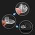 Forefoot Half Insoles Guard Transparent Flip-Flops Cushions Self-Adhesion Shoe Insoles for Foot 3Pairs...