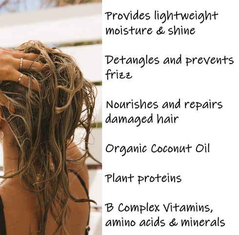 Saltie Sea Kelp Daily Hair Conditioner I Nourish with Sea Weed, Kelp & Algae I Lightweight, detangle, repair split ends, adds shine for radiant ha...