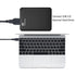 QCEs External Hard Drive Cable to USB C 3.3FT for WD My Passport, Western Digital, Seagate, Toshiba, Canvio Compatible with iPhone 16/15, MacBook,...