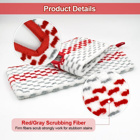 2 Pack Microfiber Spary Mop Pads Compatible with Promist Max Spary Mop, Washable...