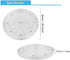 TamBee 8 inch Lazy Susan Turntable Organizer White Acrylic for Spice Rack Table Cake Kitchen Pantry Decorating...