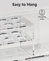 HBlife Acrylic Dry Erase Marker Holder Wall Mount, 10 Slots Whiteboard Marker Holder for Office, School and Home, Marker, Eraser and Whiteboard Cl...