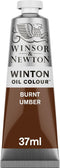Winsor & Newton Winton Oil Color, 37ml (1.25-oz) Tube, Burnt Umber...