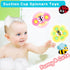 Baby Bath Toys for Kids 1-3 Toddler Suction Cup Spinning Bath tub Toys Sensory Toys for 1 2 3 4 Year Old Girls Boys Gifts Ideal with Color Box...