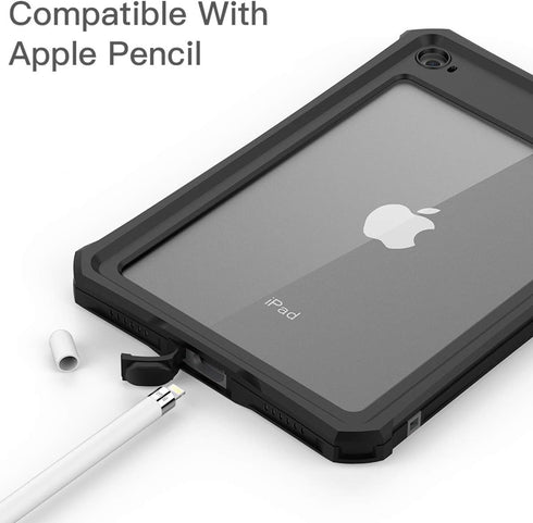 AICase IPad Mini 4/IPad Mini 5 Waterproof Case, High Touch Sensitivity ID IP68 360 Degree Shockproof Protective Cover with Kickstand...