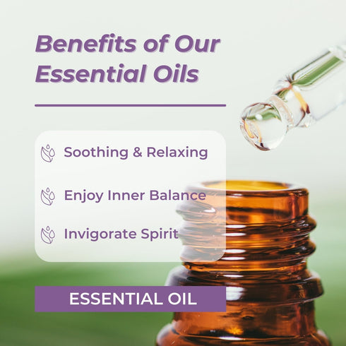 Benatu Essential Oils Set (Tea Tree Lavender Eucalyptus) for Home, Organic Relax Scent Aromatherapy Gift for Women and Men, Natural Fragrance for ...