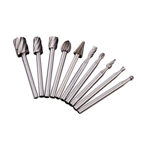 HSS Router Carbide Engraving Bits and Router Bit Set 1/8"(3mm) Shank for Rotary Tools Accessories for DIY Woodworking, Carving, Engraving, Drillin...