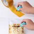 Mini Retractable Utility Knife Box Cutter Letter Opener, Alloy Steel Splicing Knife with Key Chain Hole-9pcs...