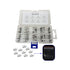 Quick Fast-Blow Glass Tube Fuse 6 x 30 mm Assorted Kit 0.5Amp 1Amp 2Amp 3Amp 5Amp 8Amp 10Amp 15Amp (Pack of 80) + 10 Pieces Fuse Clips Holder...