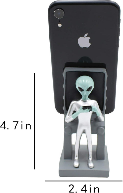 Cute Alien Shape Cell Mobile Phone Holder Stand Smartphone Desk Holder for All Mobile Phones Stand Desk Ornament......