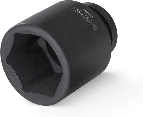 Teng Tools 24MM 1/2 Inch Drive DIN 6 Point Metric Short Reach Stubby Chrome Molybdenum Impact Socket | Low Profile | Mechanic Tool | Hand Tool - 9...