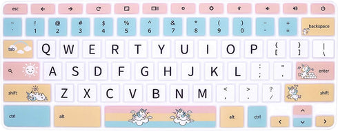 Keyboard Cover for Samsung Chromebook 4 3 XE310XBA XE500C13 XE501C13 11.6"/Chromebook 4 15.6" XE350XBA/Chromebook 2 XE500C12/Chromebook Plus V2 2-...
