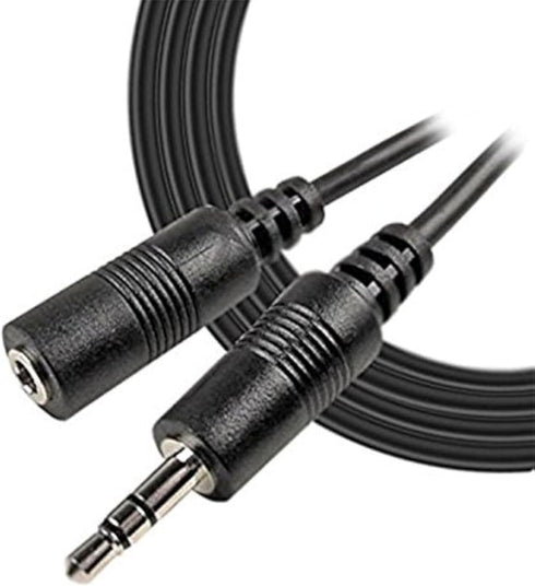 iMBAPrice® 25 Feet 3.5mm Male to Female Stereo Audio Cable for Phones, Headphones, Speakers, Tablets, PCs, MP3 Players and More...