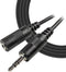 iMBAPrice® 25 Feet 3.5mm Male to Female Stereo Audio Cable for Phones, Headphones, Speakers, Tablets, PCs, MP3 Players and More...